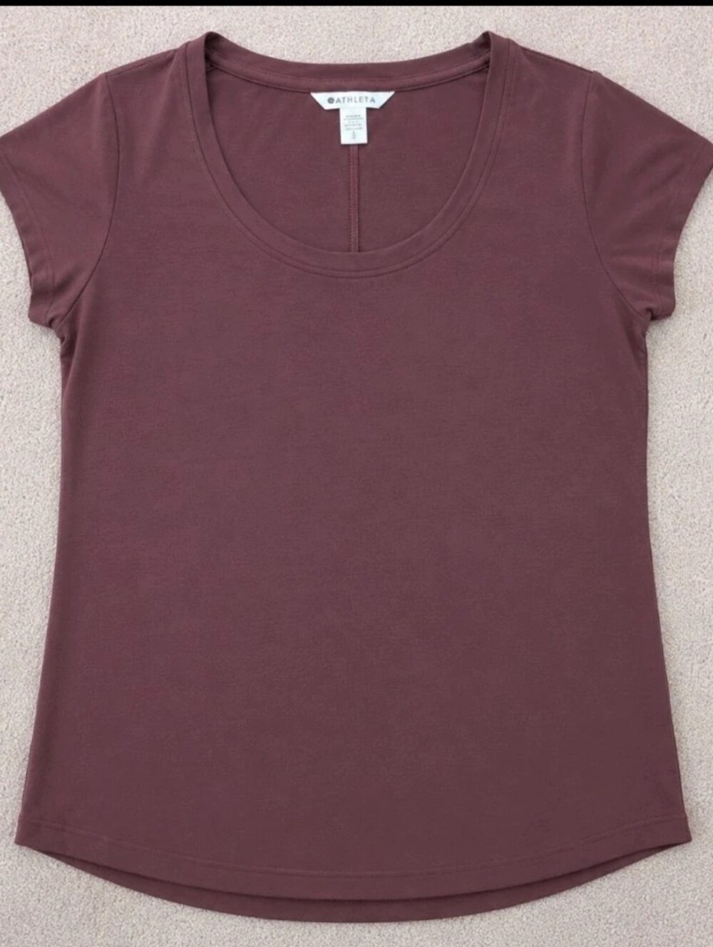 Ladies Athleta Stratus Scoop Neck Tshirt